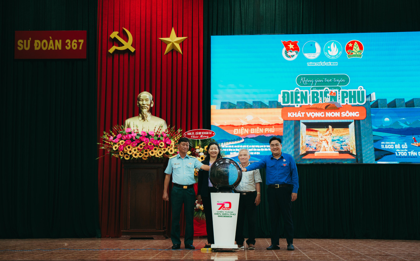 Lễ khai mạc Không gian triển lãm trực tuyến “Điện Biên Phủ - Khát vọng non sông”