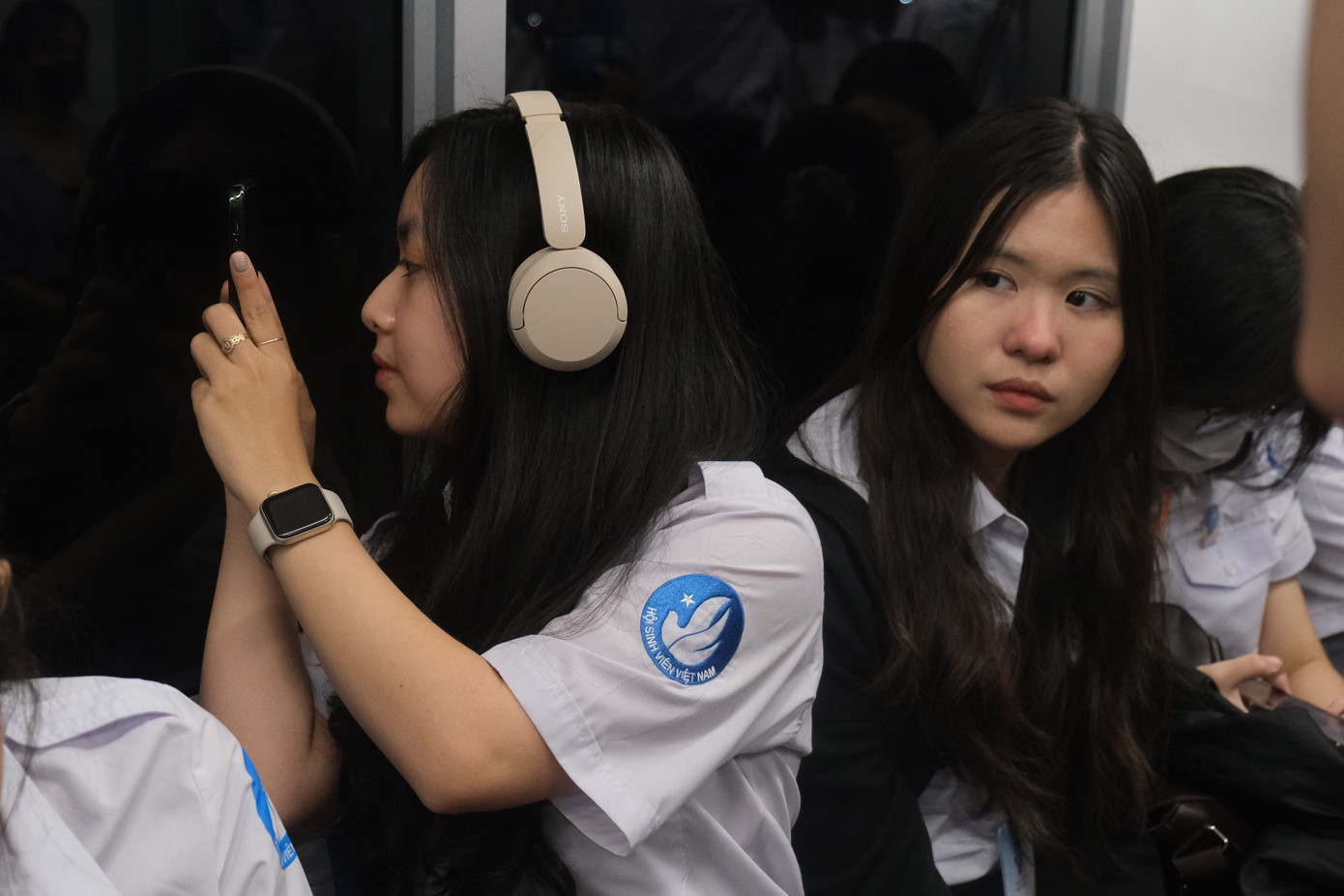 Trong hành trình trải nghiệm, các đại biểu đã có cơ hội được check-in và tham quan các hạng mục đã và đang được hoàn thiện tại nhà ga. Ảnh: Phú Quang Trong hành trình trải nghiệm, các đại biểu đã có cơ hội được check-in và tham quan các hạng mục đã và đang được hoàn thiện tại nhà ga. Ảnh: Phú Quang