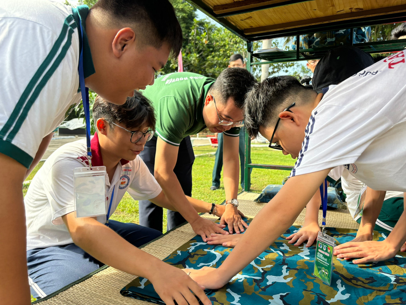 Nhiều hoạt động bổ ích tại chương trình.