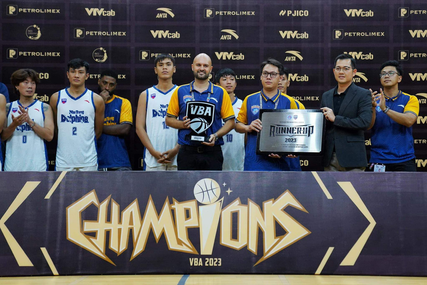 Nha Trang Dolphins đã có một mùa giải ấn tượng. Ảnh: VBA Nha Trang Dolphins đã có một mùa giải ấn tượng. Ảnh: VBA