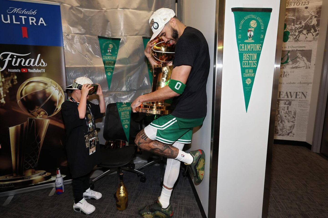 Chức vô địch đặc biệt ý nghĩa đối với mọi người dân ở Boston. Ảnh: NBA Chức vô địch đặc biệt ý nghĩa đối với mọi người dân ở Boston. Ảnh: NBA