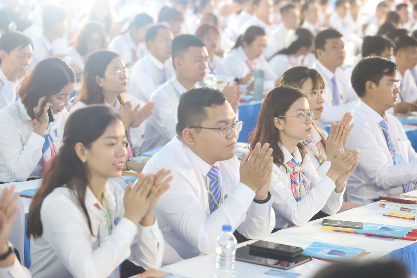 Đại hội có sự tham dự của 441 đại biểu chính thức, đại diện cho 2,35 triệu thanh niên TPHCM. Đại hội có sự tham dự của 441 đại biểu chính thức, đại diện cho 2,35 triệu thanh niên TPHCM.