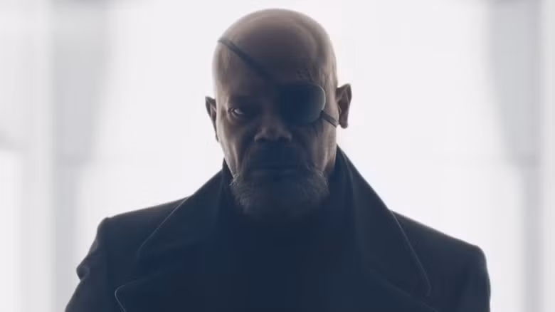 Nick Fury trở lại sau thời gian dài mất tích. Ảnh: Marvel.
