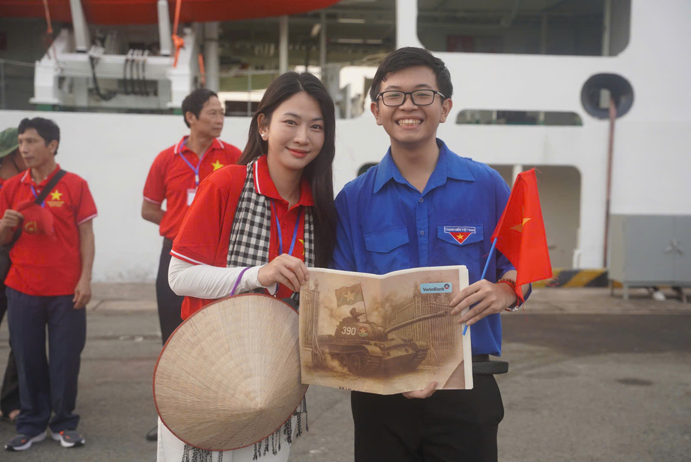 TikToker, diễn viên Lê Bống là một trong những thành viên tham gia cuộc hành trình đặc biệt này.