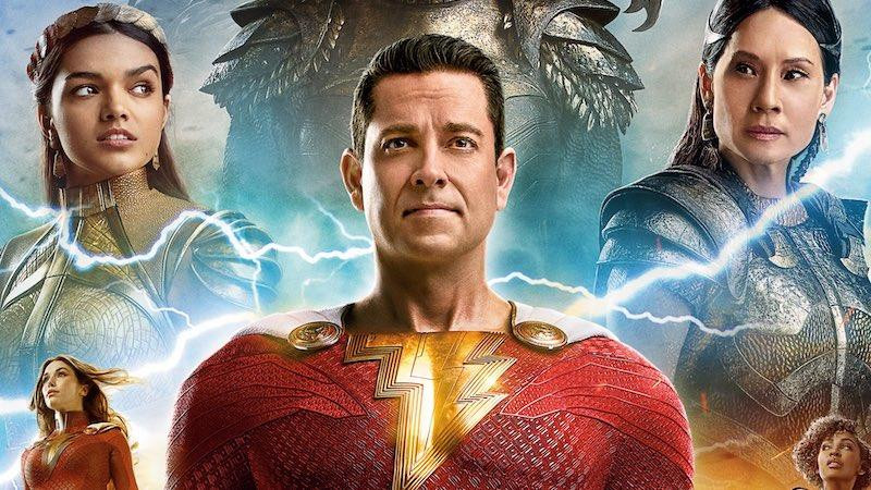 Poster Shazam! Cơn thịnh nộ của các vị thần. Ảnh: DC.