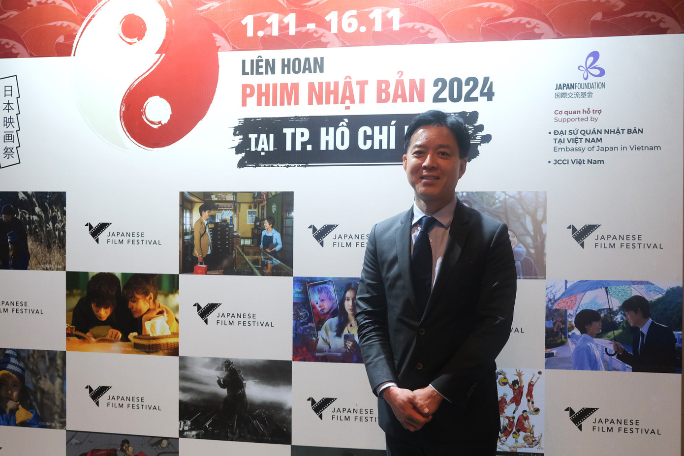 Ông Yoshioka Norihiko - Giám đốc Quỹ Giao lưu Quốc tế Nhật Bản. Ảnh: Phú Quang.