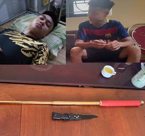 Bắt 2 đối tượng đâm chém liên tiếp vào chủ nhà nghỉ ở Sầm Sơn ảnh 1