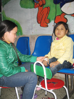 Trẻ mắc bệnh Thalassemia tại BV Nhi T.Ư Ảnh: Thái Hà