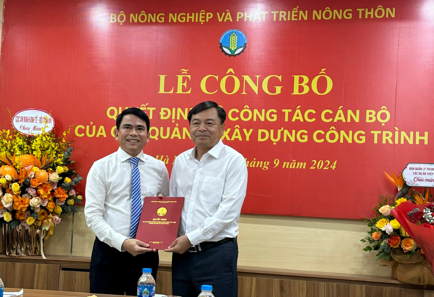 Ông Lê Hồng Linh được bổ nhiệm giữ chức Cục trưởng Quản lý Xây dựng Công trình.