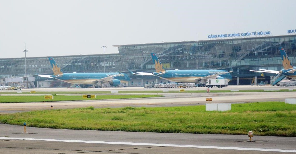 Cảng hàng không Nội Bài ngừng tiếp thu, khai thác tàu bay từ 10h-19h ngày 7/9.