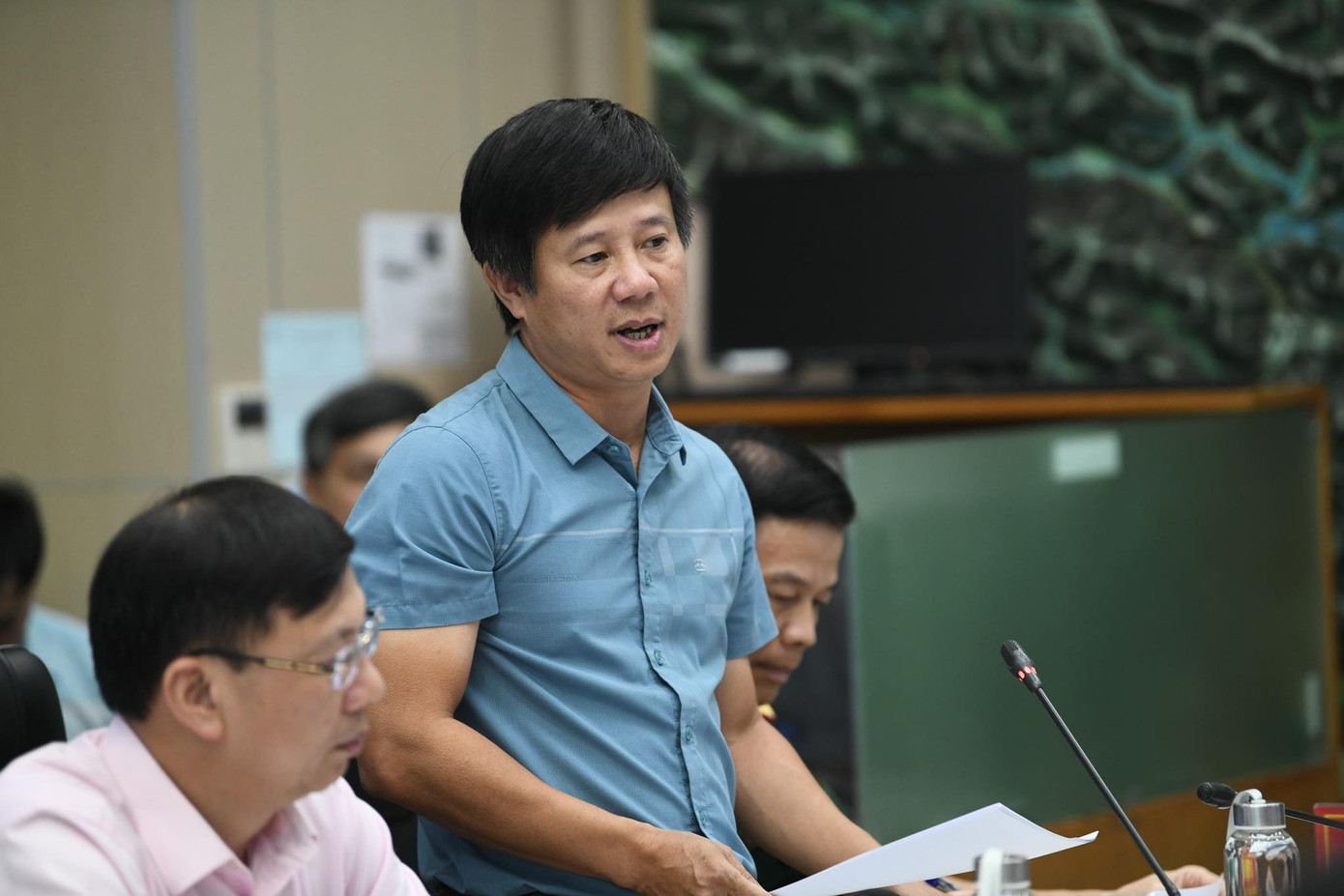 Ông Phạm Đức Luận - Cục trưởng Quản lý đê điều và Phòng chống thiên tai. Ông Phạm Đức Luận - Cục trưởng Quản lý đê điều và Phòng chống thiên tai.