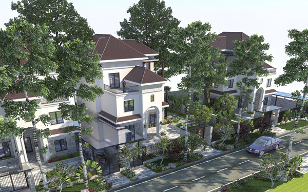 Biệt thự sinh thái Xuân An Green Park chinh phục đại gia Việt ảnh 2