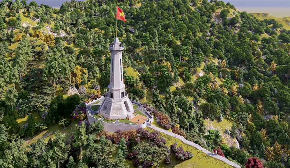 Cột cờ A Pa Chải sẽ chính thức khánh thành vào ngày 7/5 tới đây. Ảnh: BCH Bộ đội Biên phòng tỉnh Điện Biên. Cột cờ A Pa Chải sẽ chính thức khánh thành vào ngày 7/5 tới đây. Ảnh: BCH Bộ đội Biên phòng tỉnh Điện Biên.