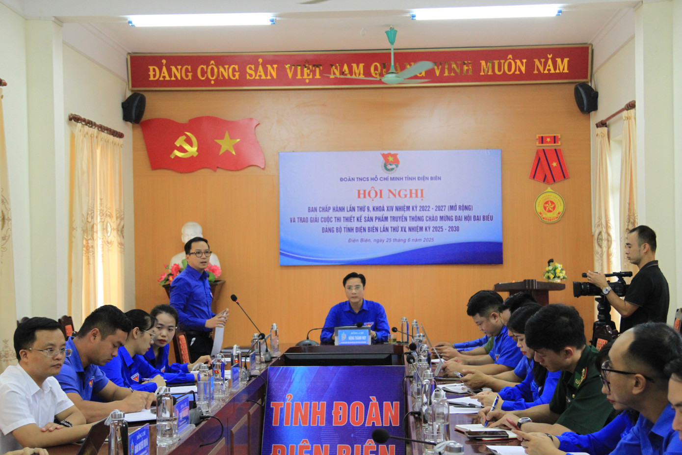 Tỉnh Đoàn Điện Biên sơ kết 6 tháng đầu năm công tác Đoàn và phong trào thanh thiếu nhi Tỉnh Đoàn Điện Biên sơ kết 6 tháng đầu năm công tác Đoàn và phong trào thanh thiếu nhi