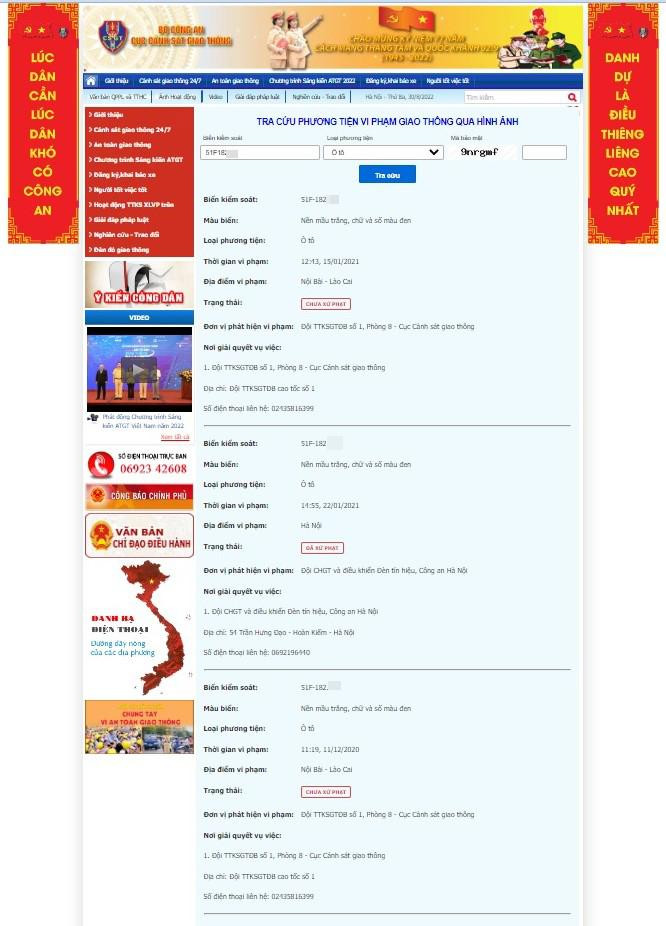 Xe ô tô liên tục vi phạm giao thông. Xe ô tô liên tục vi phạm giao thông.