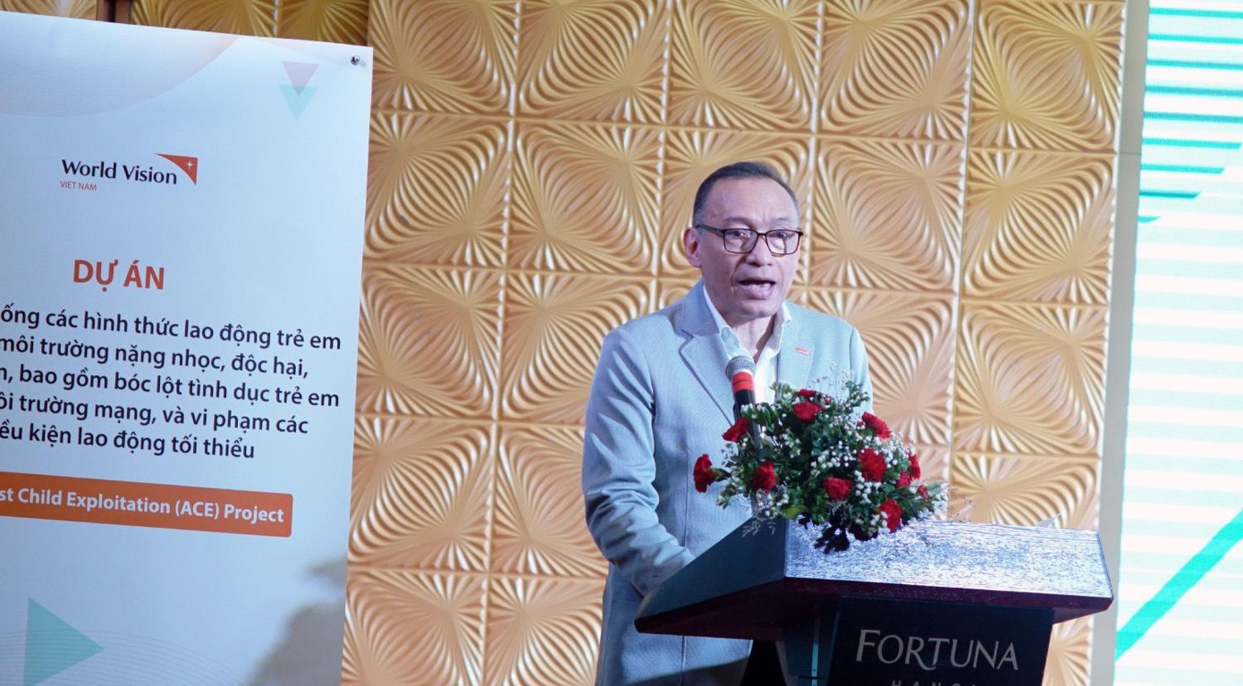 Ông Doseba Tua Sinney - Trưởng đại diện World Vision Việt Nam.