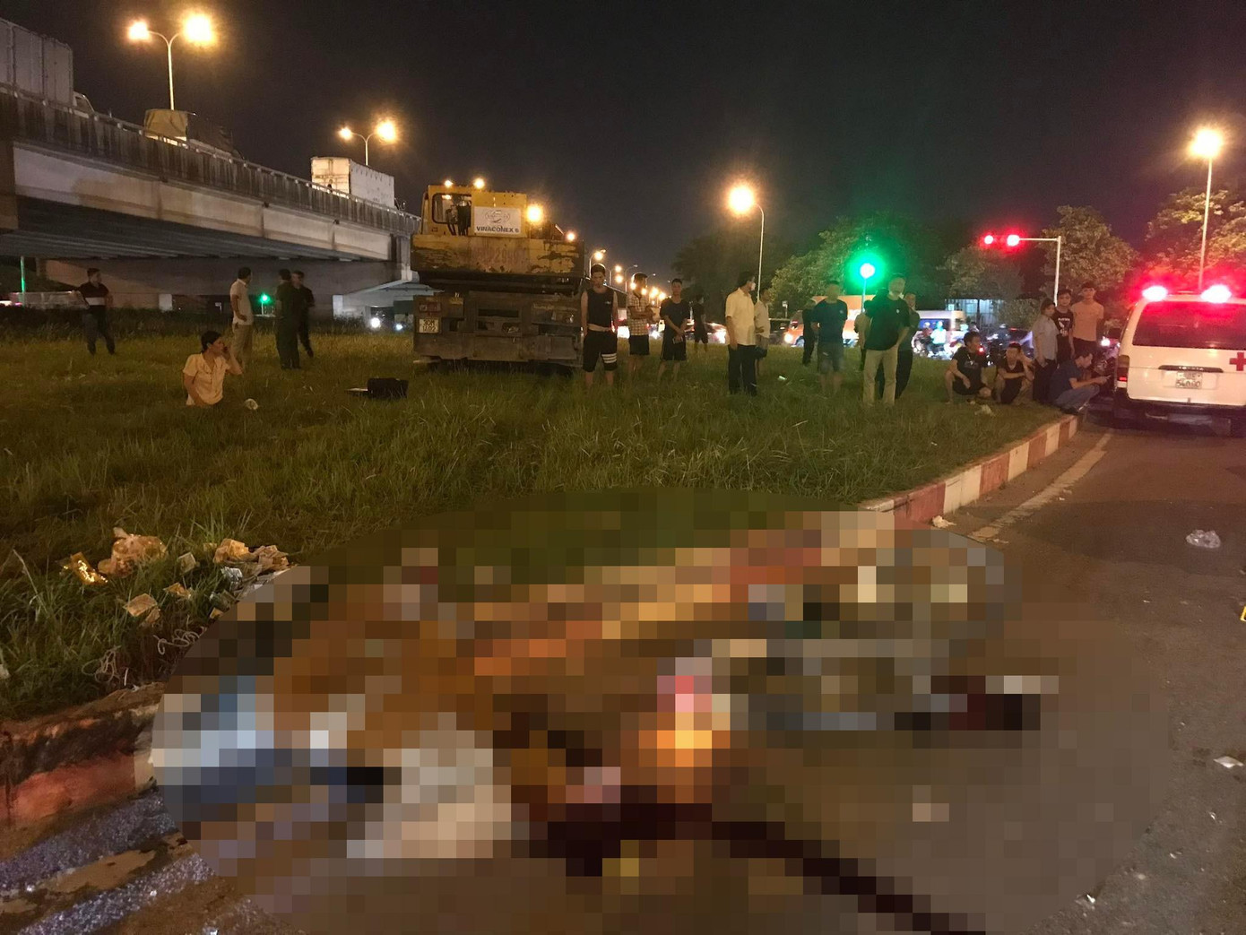 Hiện trường vụ tai nạn. Hiện trường vụ tai nạn.