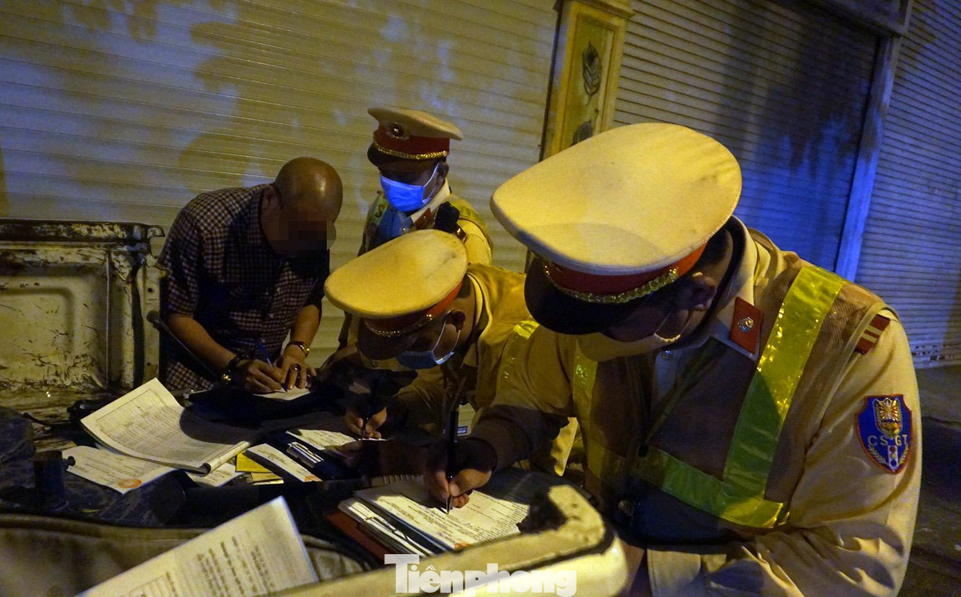 Ông M.T vi phạm ở mức 0.310 miligam/lít khí thở.