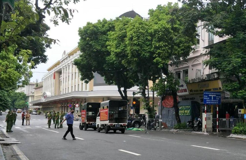 Hiện trường vụ việc.