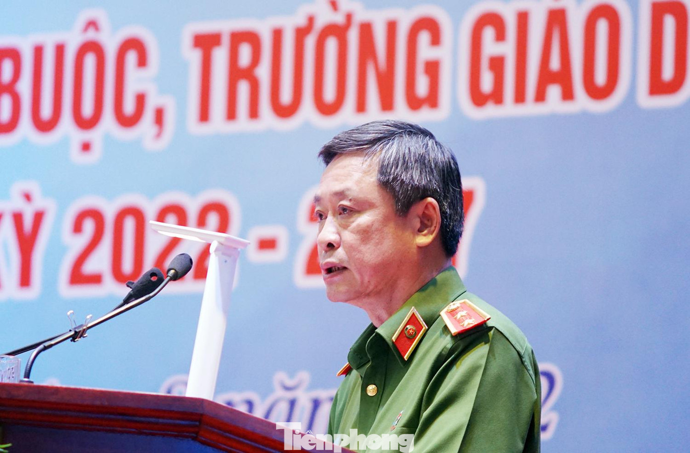 Trung tướng Lê Minh Hùng phát biểu chỉ đạo tại đại hội. Trung tướng Lê Minh Hùng phát biểu chỉ đạo tại đại hội.