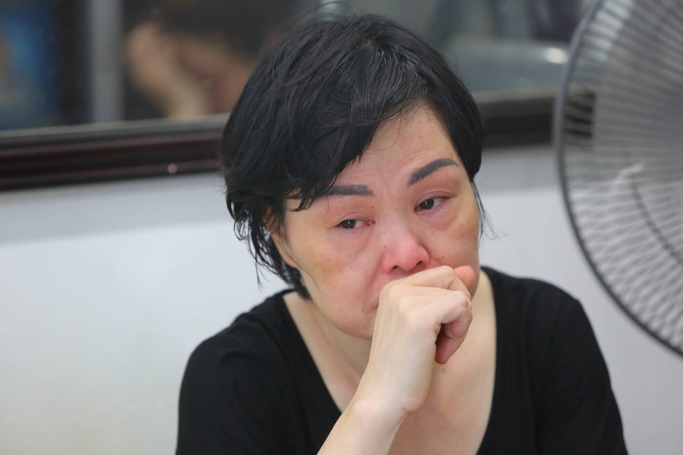 Bà Hạnh - mẹ chiến sĩ Phúc. Ảnh: Trọng Tài. Bà Hạnh - mẹ chiến sĩ Phúc. Ảnh: Trọng Tài.