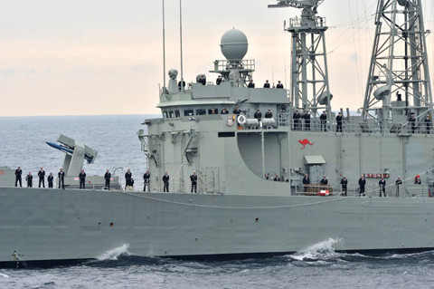 Hạm chiến của Hải quân Australia tham dự cuộc tập trận của Nhật Bản