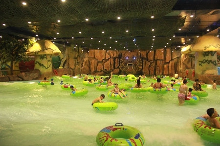 …và quá đã với Bể tạo sóng 