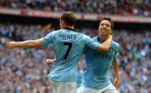 Nasri tỏa sáng với bàn mở tỉ số vào ở phút 35. Nasri tỏa sáng với bàn mở tỉ số vào ở phút 35