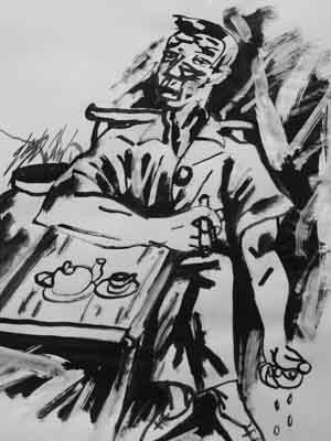 Minh họa: đỗ phấn. Minh họa: đỗ phấn