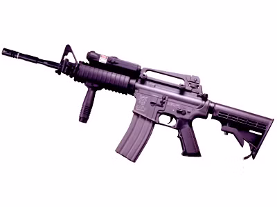 Loại súng M16 mà tên Đào Tuấn Anh cùng đồng bọn sử dụng để cướp của. Ảnh mang tính minh họa Loại súng M16 mà tên Đào Tuấn Anh cùng đồng bọn sử dụng để cướp của