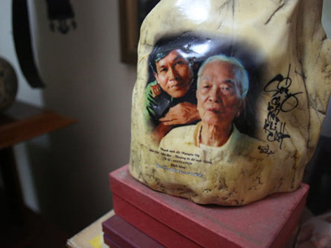 Đại tướng và nhà nhiếp ảnh Trần Hồng