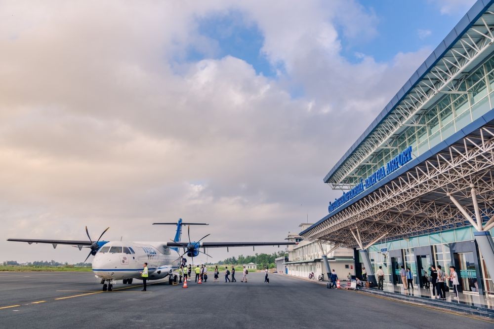 Sân bay Rạch Giá thuộc tỉnh Kiên Giang (nay là tỉnh An Giang). Ảnh: BĐT. Sân bay Rạch Giá thuộc tỉnh Kiên Giang (nay là tỉnh An Giang). Ảnh: BĐT.
