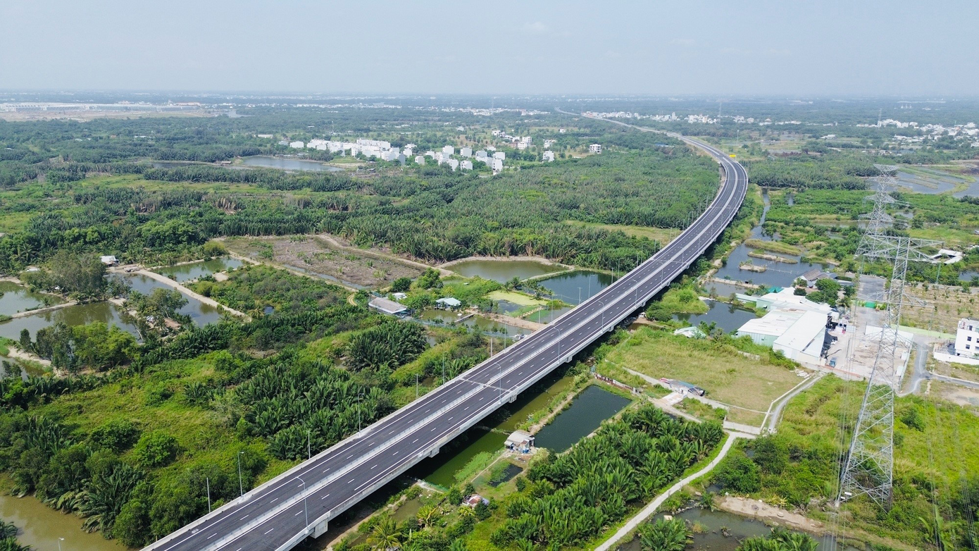 Cao tốc Bến Lức - Long Thành. Ảnh: VEC. Cao tốc Bến Lức - Long Thành. Ảnh: VEC.