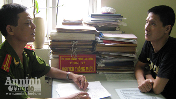 Tùng khai nhận hành vi phạm tội tại CAP Láng Thượng