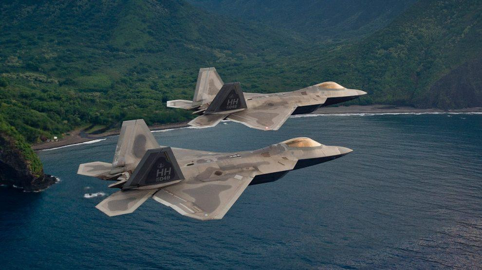 Máy bay tiêm kích thế hệ mới F-22 của Mỹ. Ảnh: Lockheed Martin.