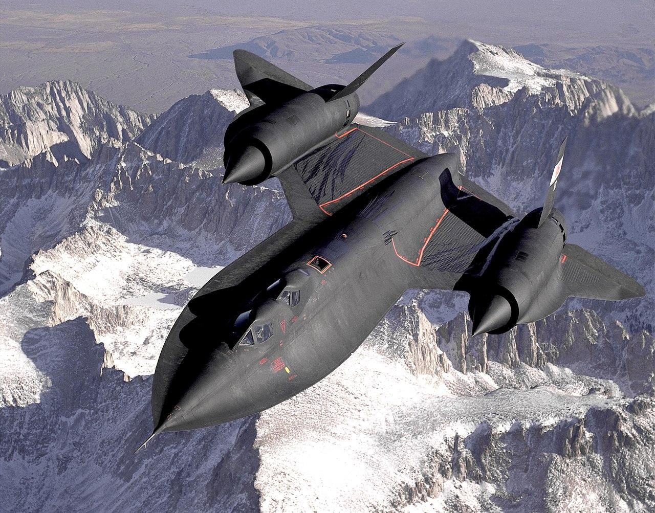 Máy bay trinh sát SR-71 Blackbird. Ảnh: Lockheed Martin.
