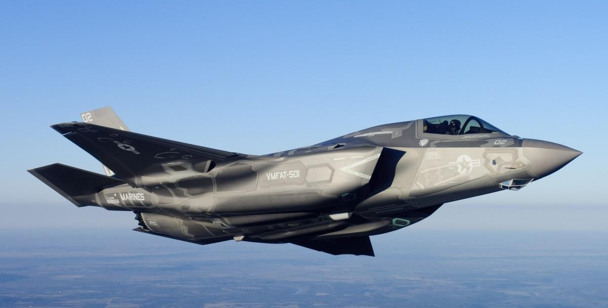Máy bay chiến đấu đa nhiệm tàng hình F-35 của Mỹ. Ảnh: Getty Images.