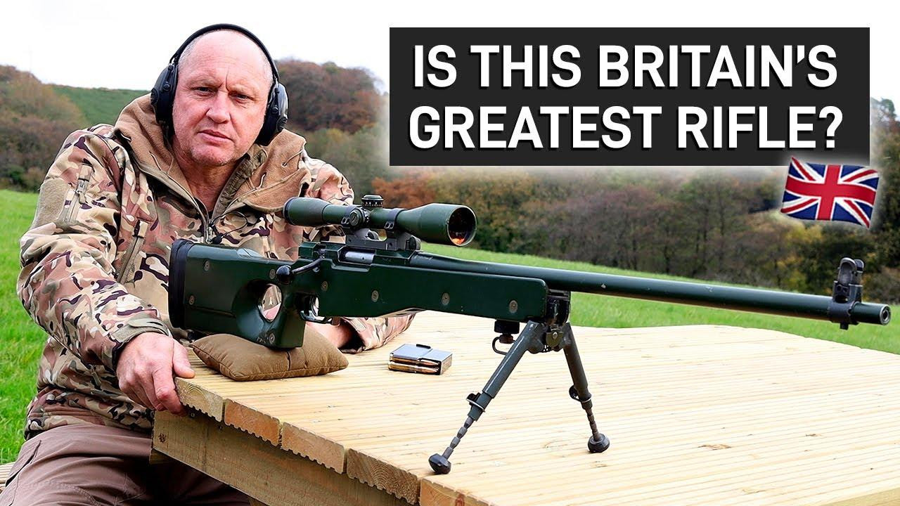 Súng trường bắn tỉa tiêu chuẩn của quân đội Anh là L96A1. Ảnh: Optics Warehouse.
