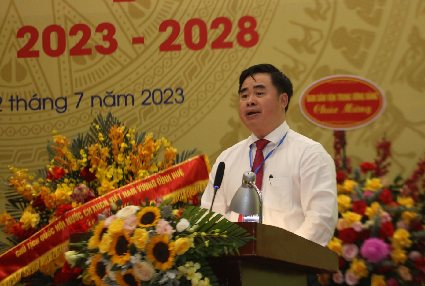 Ông Phạm Minh Tuấn - Chủ tịch Hội Xuất bản Việt Nam khóa V. Ảnh: Tuấn Đức.