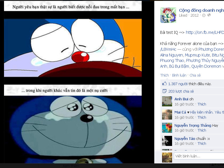 Được trình bày kiểu truyên tranh