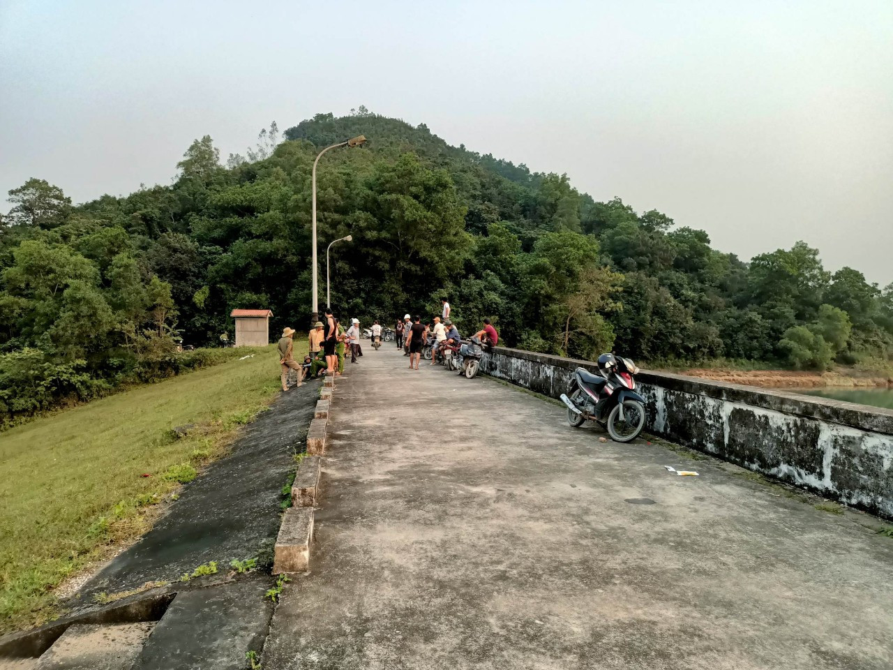 Khu vực xảy ra vụ tai nạn Khu vực xảy ra vụ tai nạn