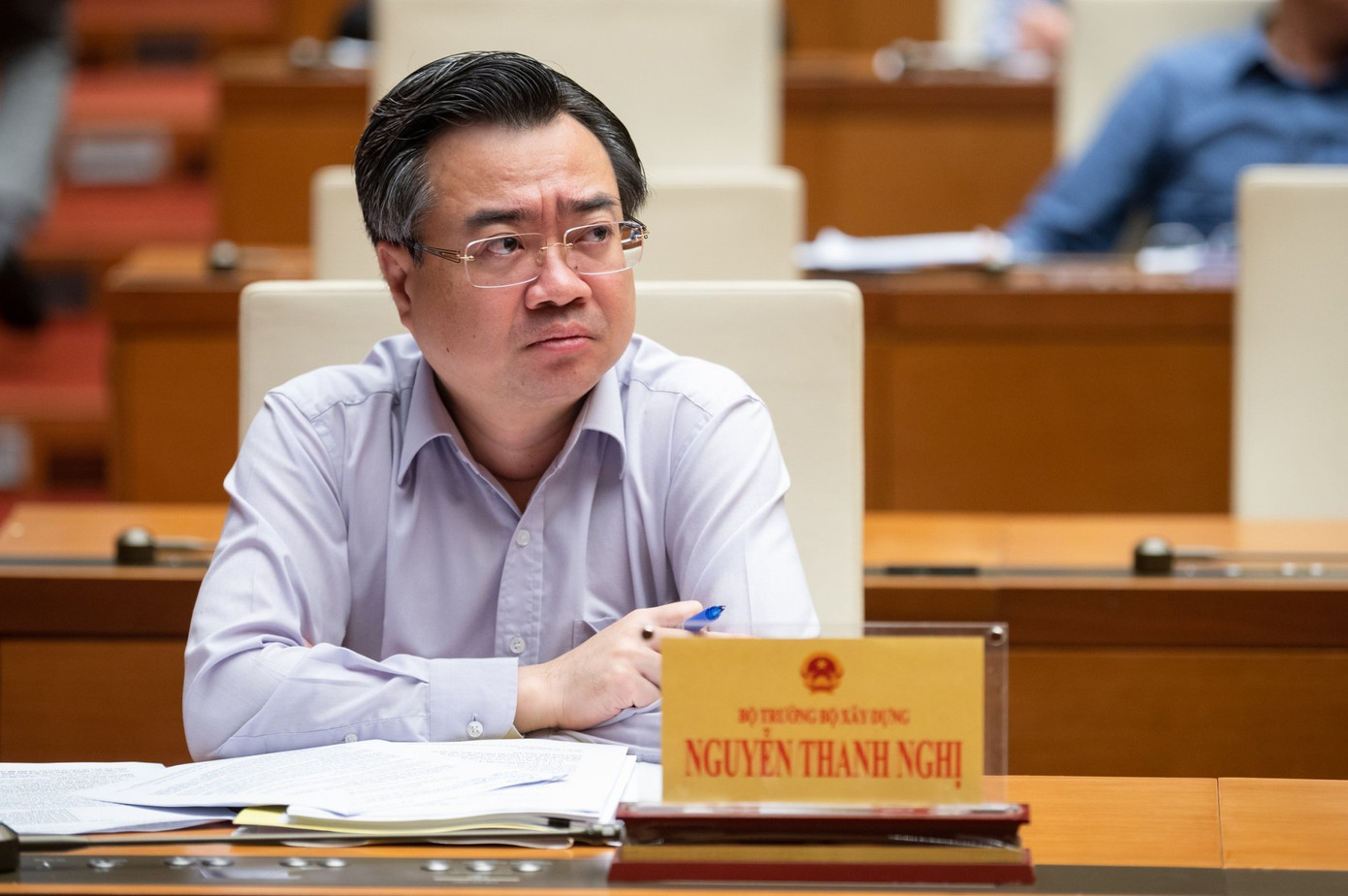 Bộ trưởng Xây dựng Nguyễn Thanh Nghị tại phiên thảo luận, sáng 29/8 Bộ trưởng Xây dựng Nguyễn Thanh Nghị tại phiên thảo luận, sáng 29/8