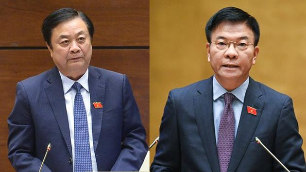 Bộ trưởng NN&PTNT Lê Minh Hoan và Bộ trưởng Tư pháp Lê Thành Long Bộ trưởng NN&PTNT Lê Minh Hoan và Bộ trưởng Tư pháp Lê Thành Long