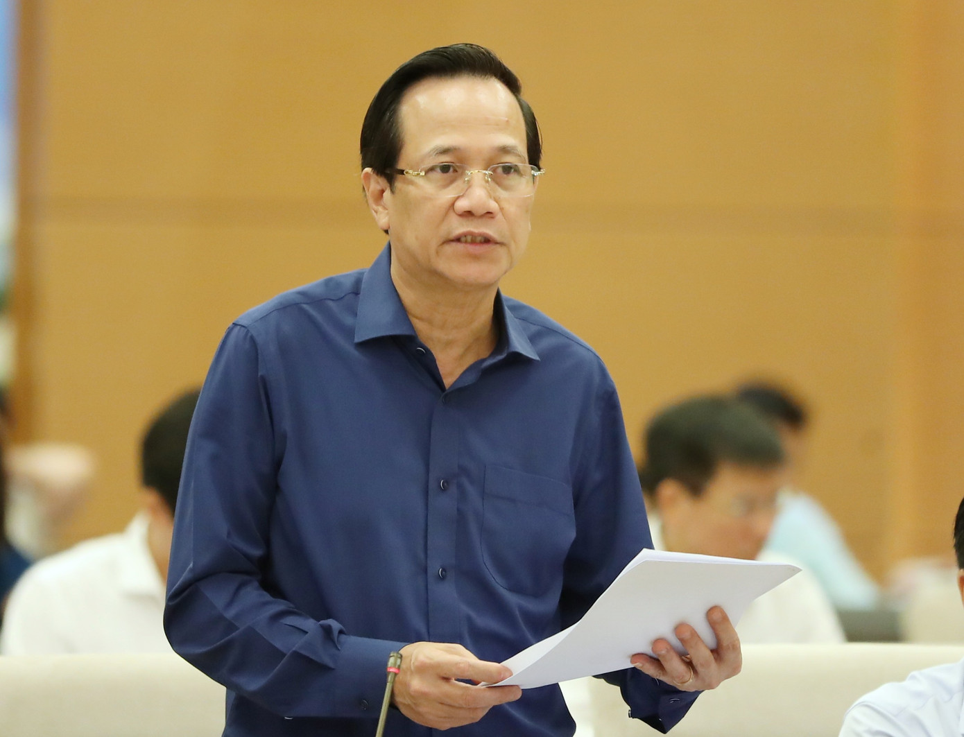 Bộ trưởng LĐTB&XH Đào Ngọc Dung. Ảnh: Như Ý. Bộ trưởng LĐTB&XH Đào Ngọc Dung. Ảnh: Như Ý.