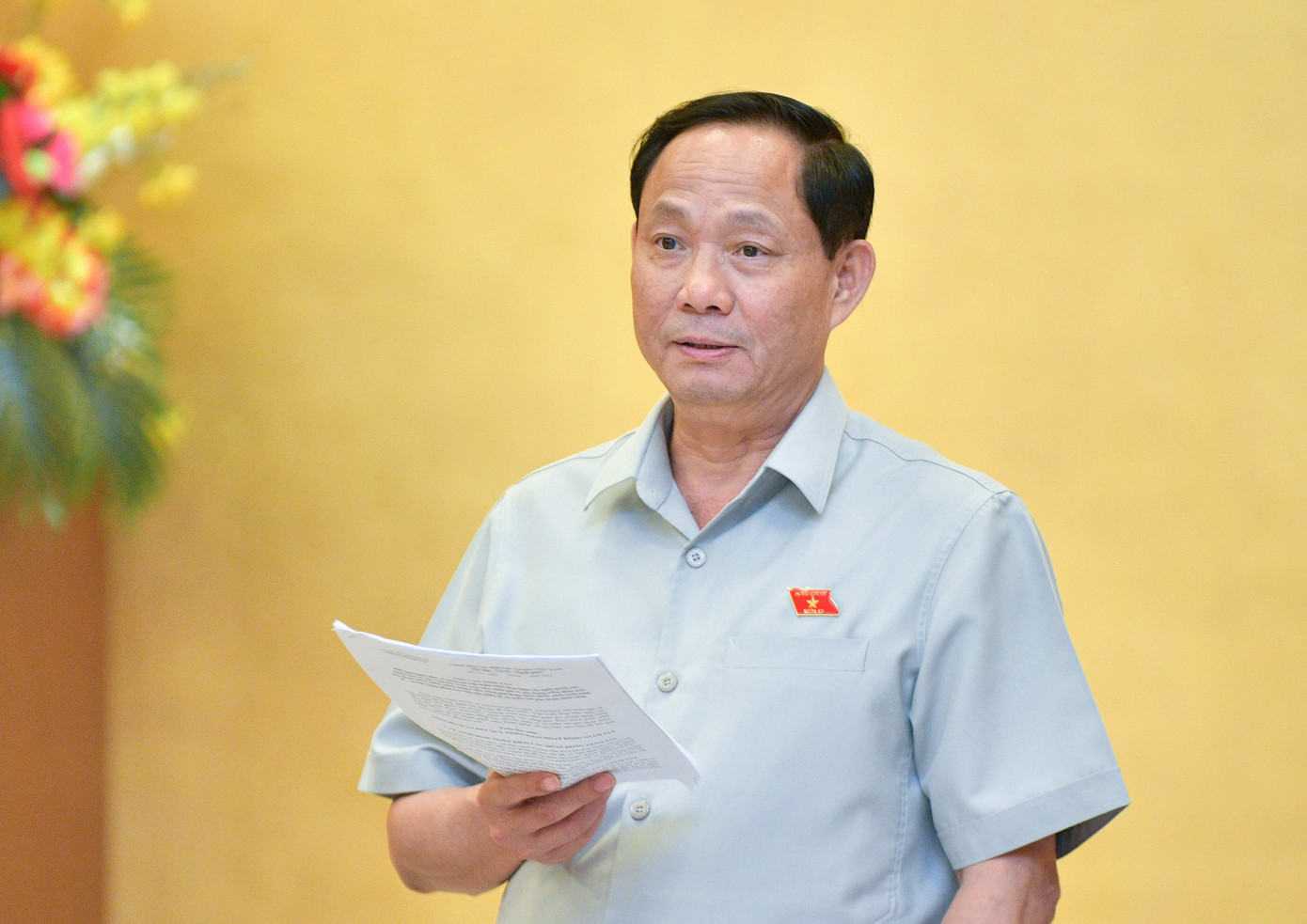 Phó Chủ tịch Quốc hội Trần Quang Phương. Ảnh: QH