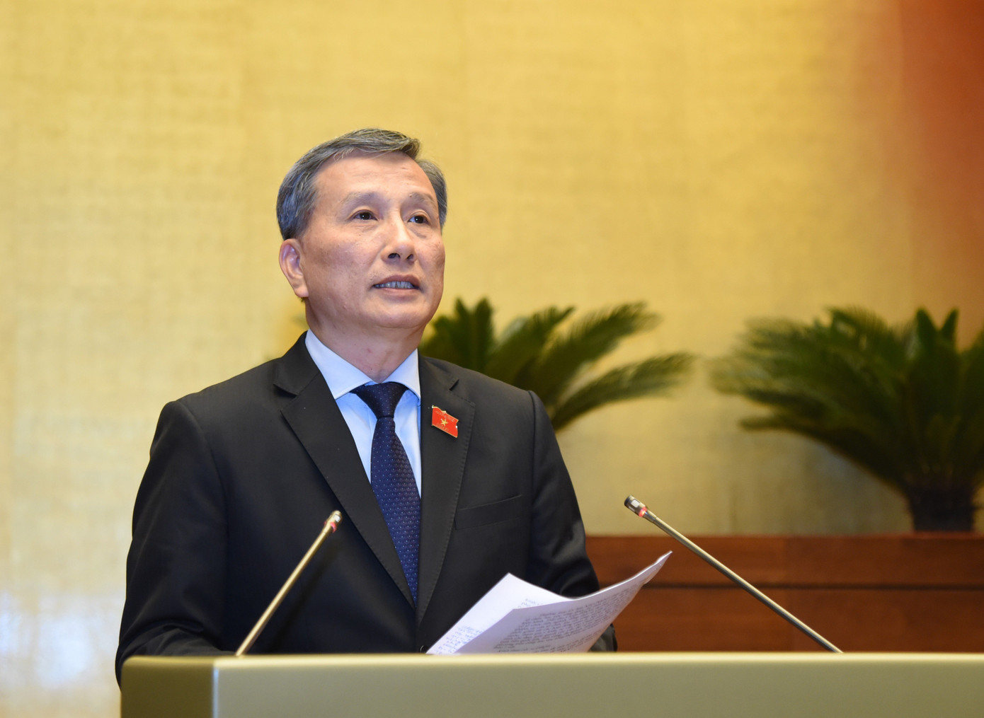 Chủ nhiệm Ủy ban Khoa học, Công nghệ và Môi trường của Quốc hội Lê Quang Huy.