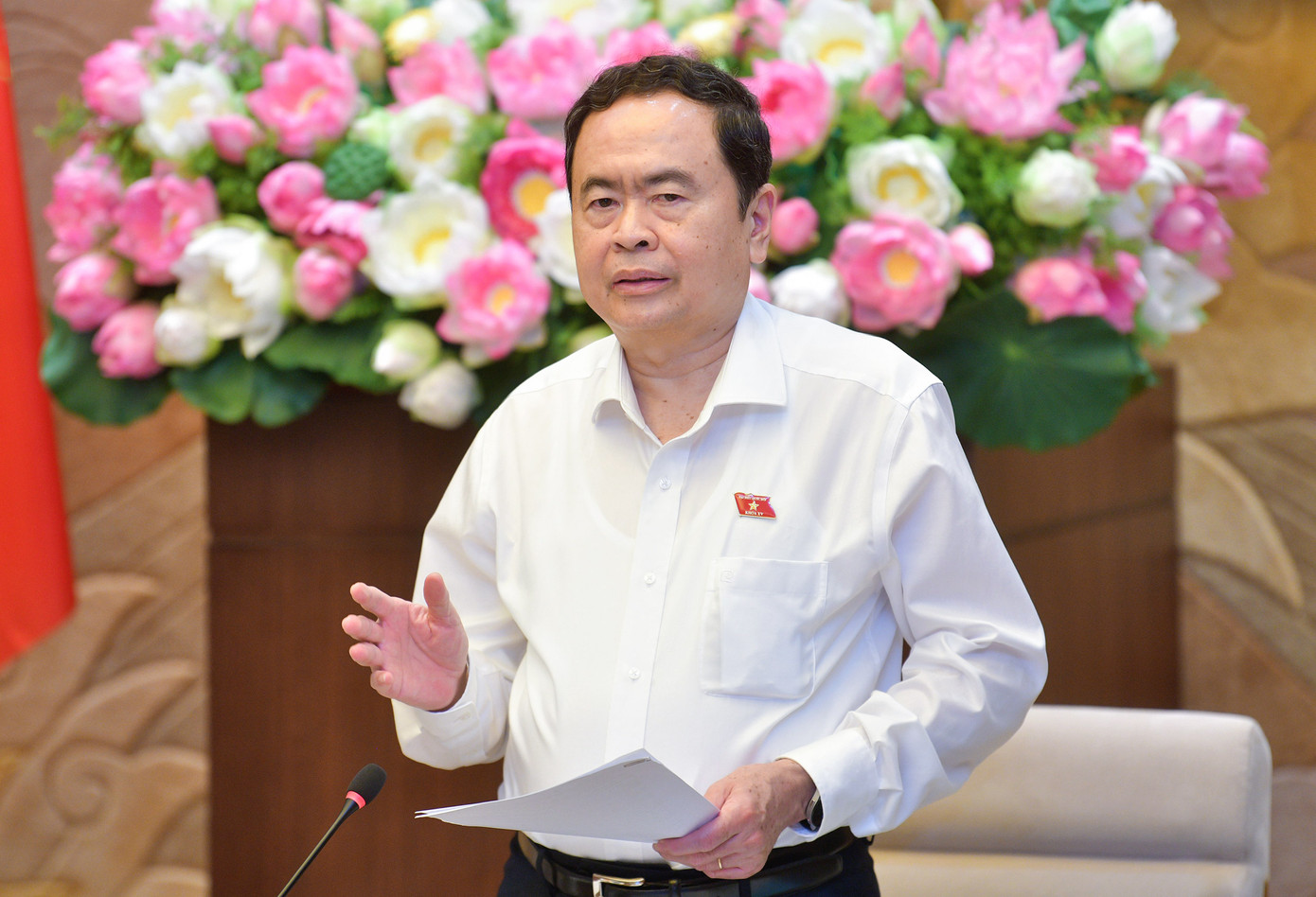 Phó Chủ tịch Thường trực Quốc hội Trần Thanh Mẫn. Ảnh: QH.