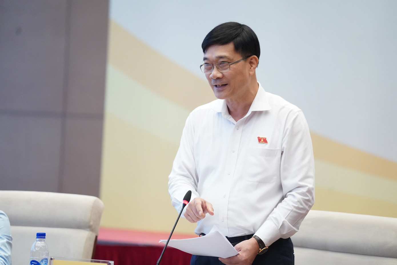 Chủ nhiệm Ủy ban Kinh tế Vũ Hồng Thanh. Ảnh: Ngọc Thắng.