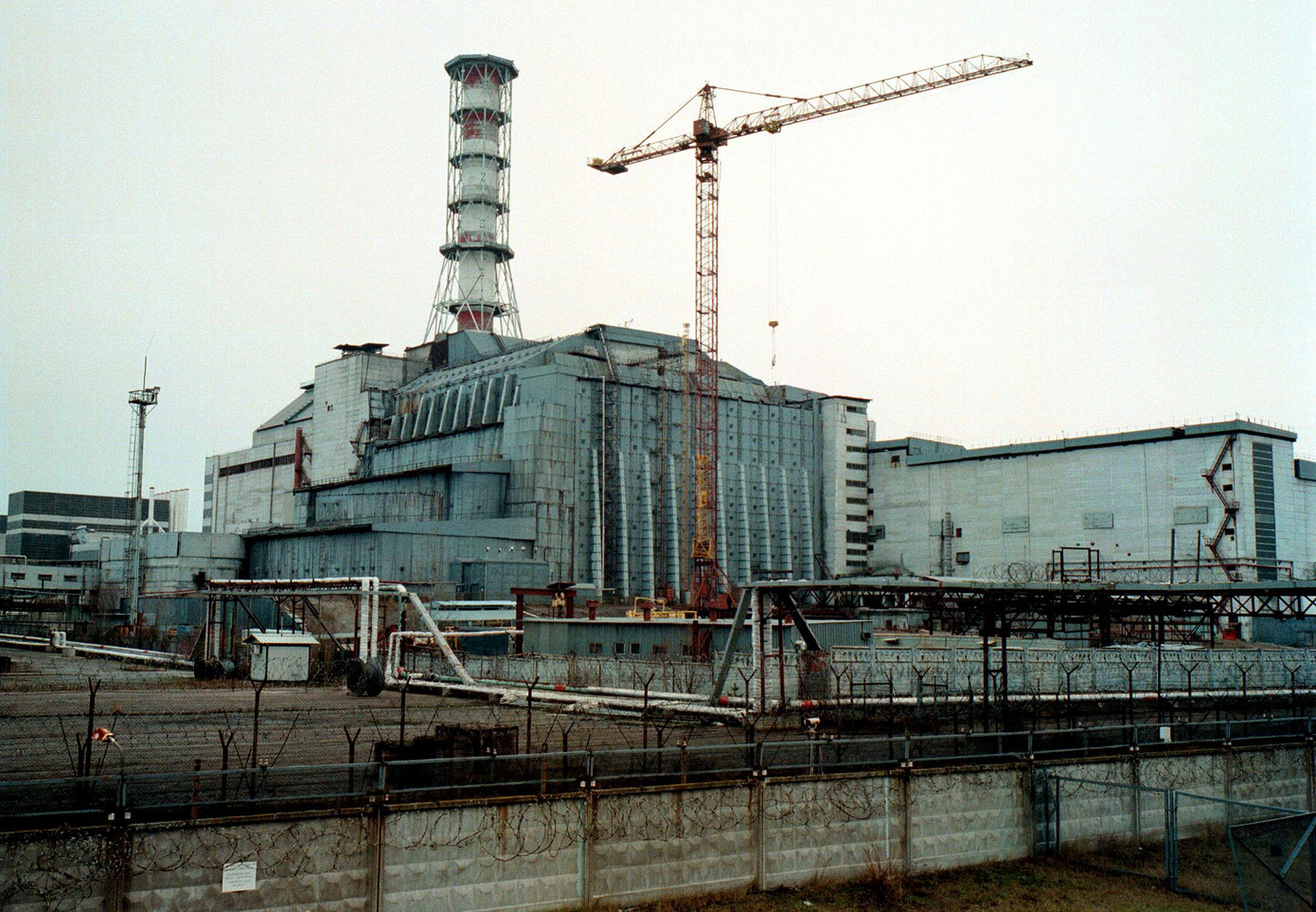 Nhà máy điện hạt nhân Chernobyl. Ảnh: Newsmakers.