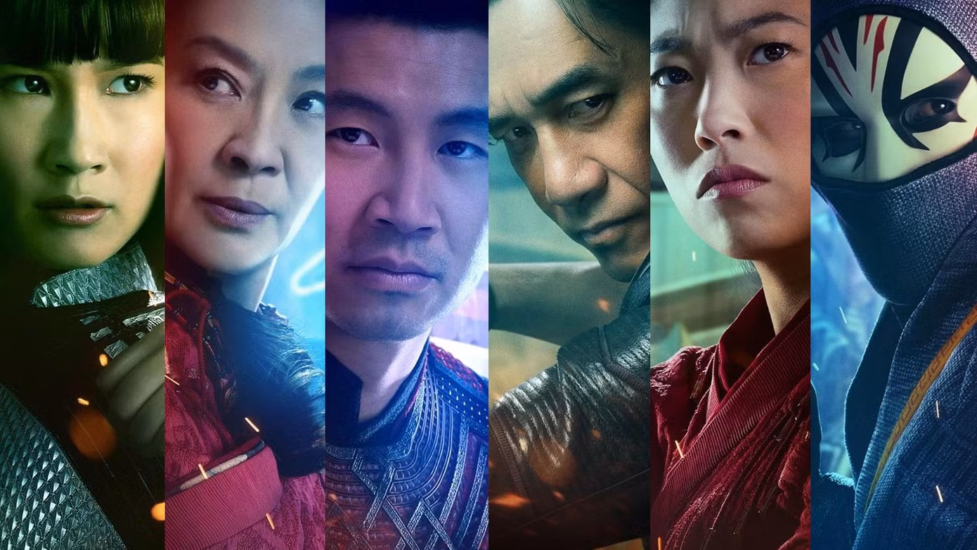 Các nhân vật chính trong "Shang-Chi and the Legend of the Ten Rings". Ảnh: IMDB. Các nhân vật chính trong "Shang-Chi and the Legend of the Ten Rings". Ảnh: IMDB.